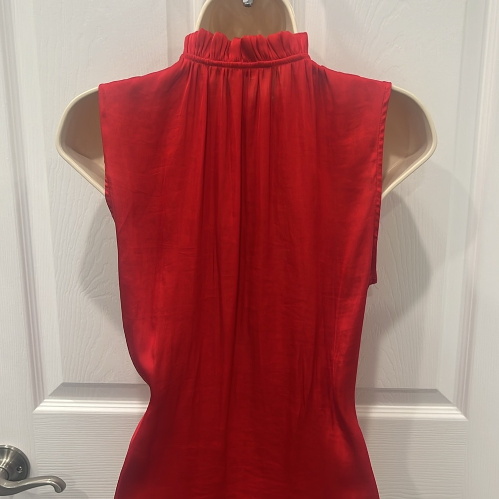 BANANA REPUBLIC 100% POLYESTER BLOUSE - Picture 4 of 4